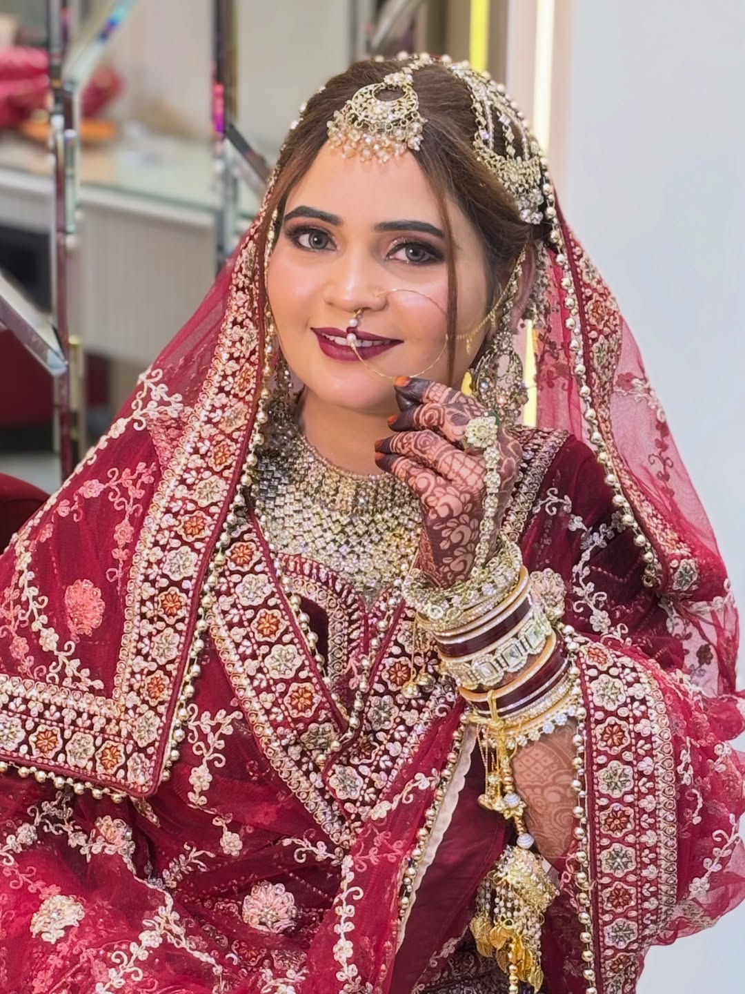 Bridal look by Suhana Studio